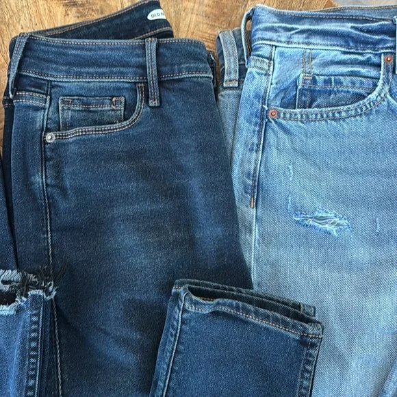 Trendy! 3 Pairs of Jeans Sz10 - 2 NEW! - Picture 3 of 16